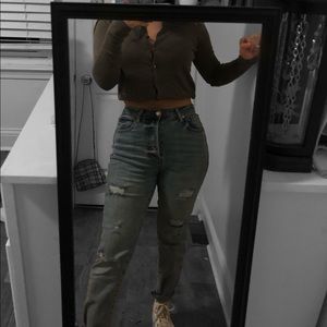 gray (mini) cardigan